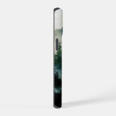 Berg en Sasquatch iPhone 15 Case (Rechterkant)