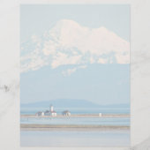 Berg en Vuurtoren Landschap Briefpapier (Voorkant)