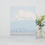 Berg en Vuurtoren Landschap Briefpapier (Staand voorkant)