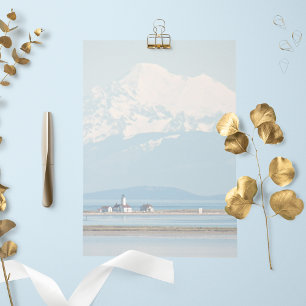 Berg en Vuurtoren Landschap Briefpapier