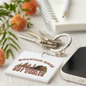 Berg fietsen papa vintage sleutelhanger (Voorkant Rechts)