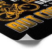 Berg fietst vader als een gewone vader, maar koele poster (Hoek)