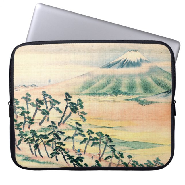 berg Fuji 1890 Laptop Sleeve (Voorkant)