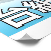 berg Fuji 2 Poster (Hoek)