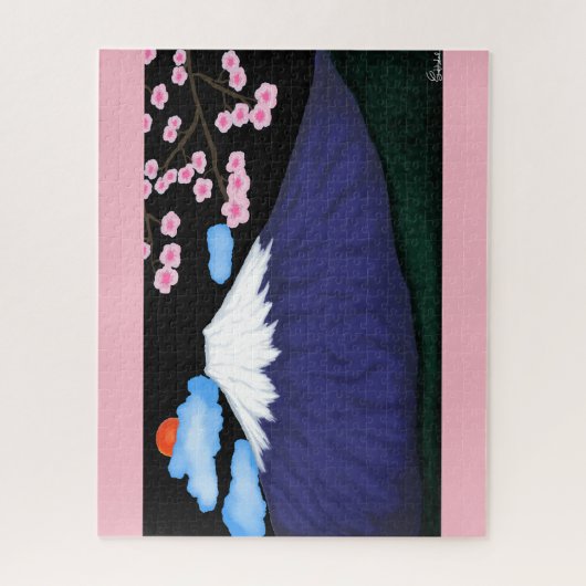 berg Fuji Puzzle - 520 stuks Legpuzzel (Verticaal)