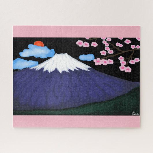 berg Fuji Puzzle - 520 stuks Legpuzzel (Horizontaal)