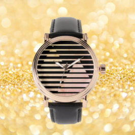 Berg Illusie Horloge