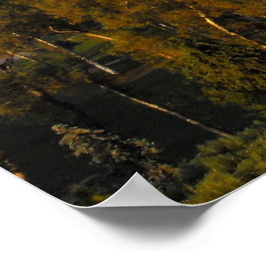 Berg in de Sierra Blanca Poster (Hoek)