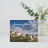 Berg in het Briefkaart Spanje (Staand voorkant)