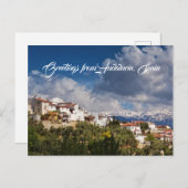 Berg in het Briefkaart Spanje (Voorkant / Achterkant)