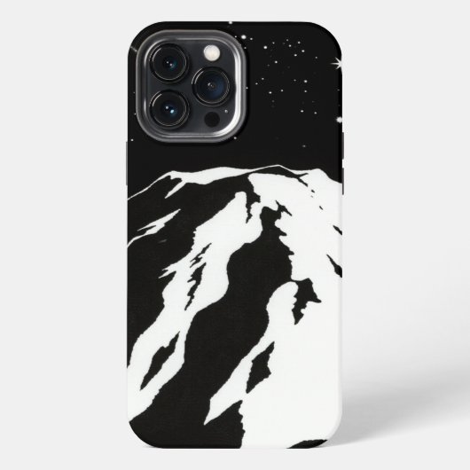 berg iPhone hoesje (Achterkant)