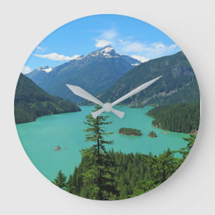 Berg Lake Scenery in Washington Grote Klok
