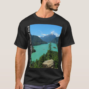 Berg Lake Scenery in Washington National Park T-shirt