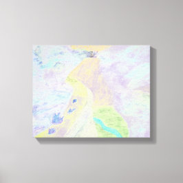 Berg Licht Canvas Print