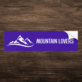 Berg Lovers Bumpersticker