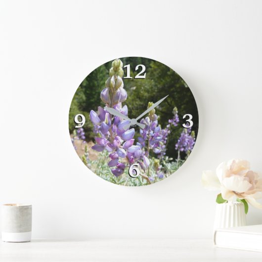 Berg Lupins op Yosemite Grote Klok (Huis)