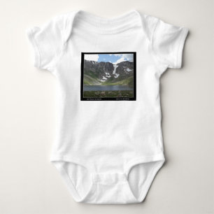 Berg meer op het Mt. Evans in Colorado Romper