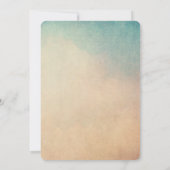 Berg met Zondag Verjaardagsfeest Uitnodigen Kaart (Achterkant)