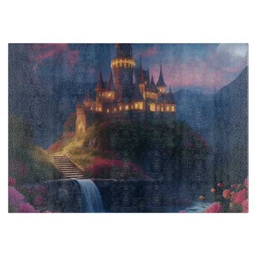 Berg Middernacht Kasteel Vier Snijplank (Voorkant)