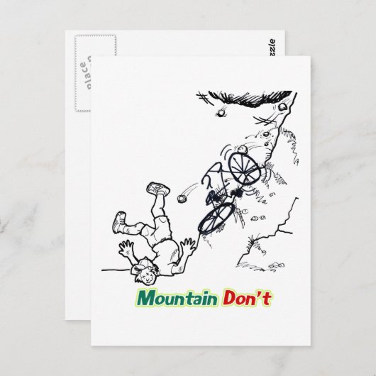 Berg niet briefkaart (Voorkant / Achterkant)