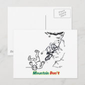 Berg niet briefkaart (Voorkant / Achterkant)