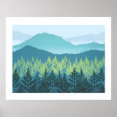 Berg Nursery Poster (Voorkant)