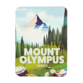Berg Olympus Griekenland Magneet (Verticaal)