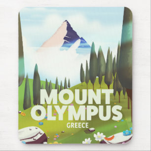 Berg Olympus Griekenland Muismat