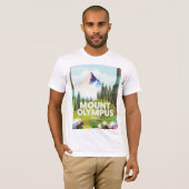 Berg Olympus Griekenland T-shirt (Voorkant volledig)