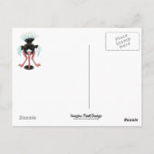 Berg onderweg naar Ostrich Briefkaart (Achterkant)