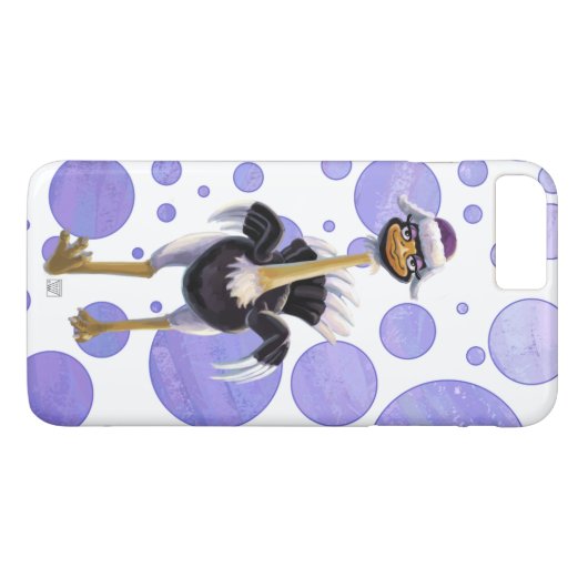 Berg onderweg naar Ostrich Case-Mate iPhone Case (Achterkant (Horizontaal))