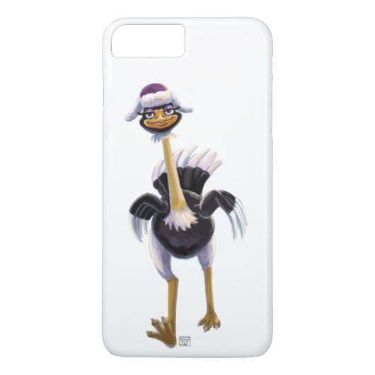 Berg onderweg naar Ostrich Case-Mate iPhone Case (Achterkant)