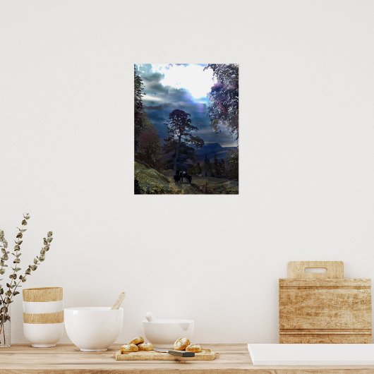 BERG PAD POSTER (Keuken)