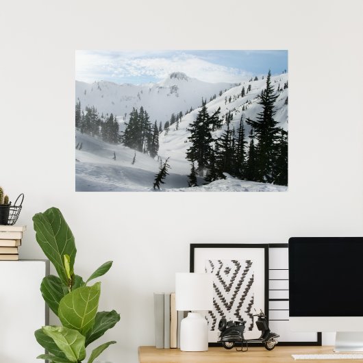 Berg Poster (Thuiskantoor)