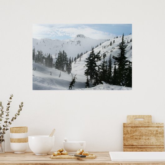 Berg Poster (Keuken)