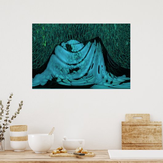 berg poster (Keuken)