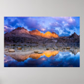 Berg reflectie, Californië Poster (Voorkant)