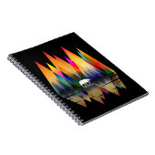 BERG REGENBOOG BEER NOTITIEBOEK (Rechterzijde)