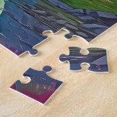 Berg regenboog legpuzzel (Zijkant)