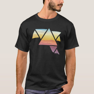 Berg Reis Prachtig Abstract Wandelprisma Tri T-shirt