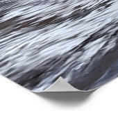 Berg Schitterende Herfstrivier - Wilde Natuur Roem Poster (Hoek)