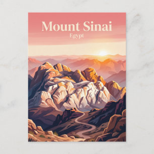 Berg Sinaï Egypte Briefkaart
