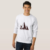 Berg Sweatshirt – Avontuur & Natuur (Voorkant volledig)