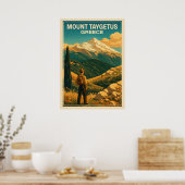 Berg Taygetus Griekenland V03 Poster (Keuken)