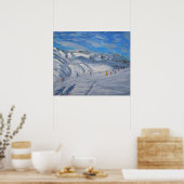 Berg Topjes Tignes 2009 Poster (Keuken)