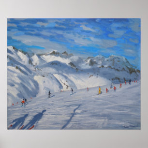 Berg Topjes Tignes 2009 Poster