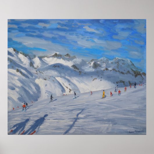 Berg Topjes Tignes 2009 Poster (Voorkant)