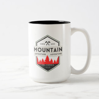 Berg Tweekleurige Koffiemok