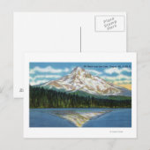 Berg Uitzicht van het Lost Lake Briefkaart (Voorkant / Achterkant)