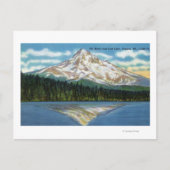 Berg Uitzicht van het Lost Lake Briefkaart (Voorkant)